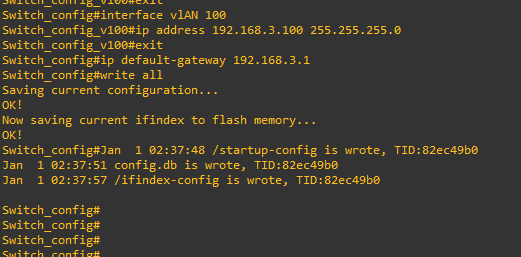 BDCOM Epon OLT Configuration Commands IP Assign