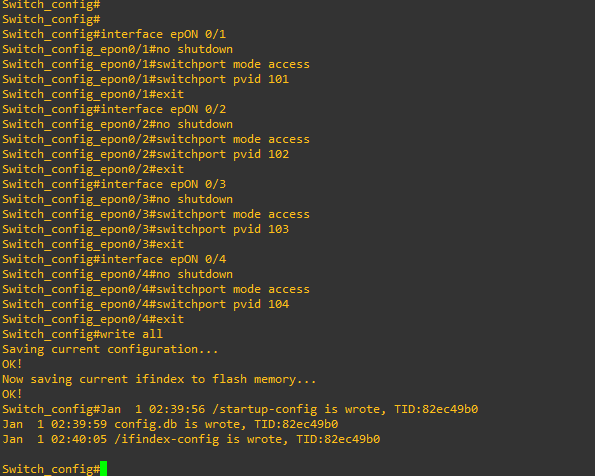 BDCOM Epon OLT Configuration Commands PON