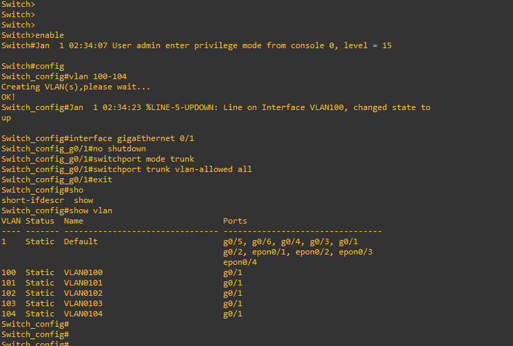 BDCOM Epon OLT Configuration Commands VLAN